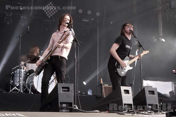 PALMA VIOLETS - 2015-06-26 - PARIS - Hippodrome de Longchamp - Sam Fryer - Chilli Jesson - Will Doyle